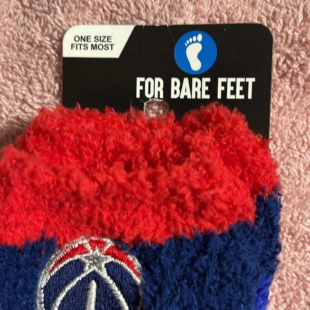 New Washington Wizards fuzzy socks